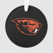 Oregon Staat Beavers | Biberkopf Ornament (Vorderseite)