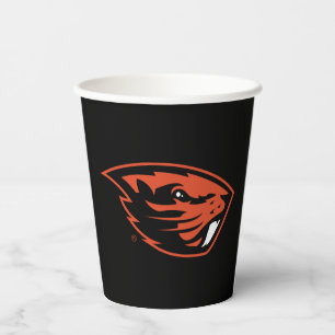 Oregon Staat Beavers   Biberkopf Pappbecher