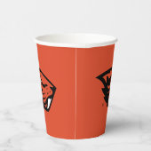 Oregon Staat Beavers | Biberkopf Pappbecher (Rechts)