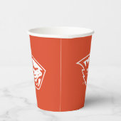 Oregon Staat Beavers | Biberkopf Pappbecher (Rechts)