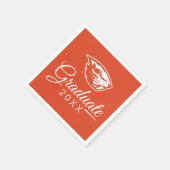 Oregon Staat Beavers | Biberkopf Serviette (Ecke)