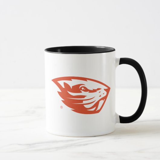 Oregon Staat Beavers | Biberkopf Tasse (Rechts)