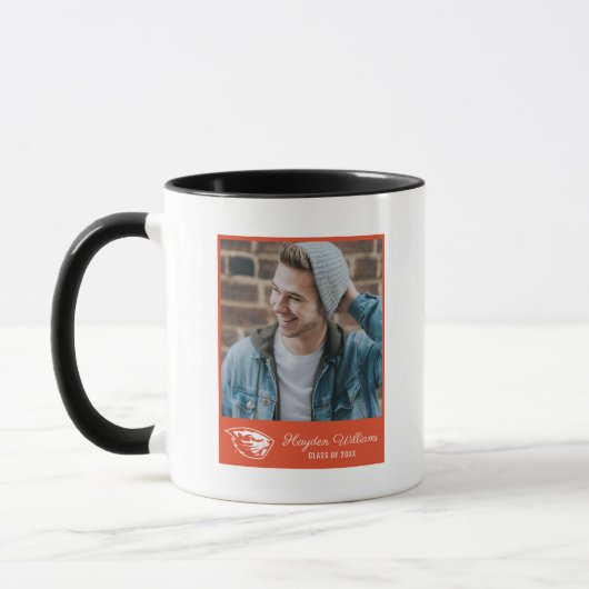 Oregon Staat Beavers | Biberkopf Tasse (Links)