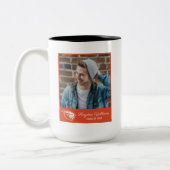 Oregon Staat Beavers | Biberkopf Zweifarbige Tasse (Links)