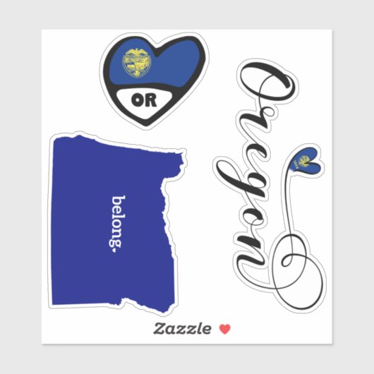 Oregon Staat, Blatt Die Aufkleber schneiden (Blatt)