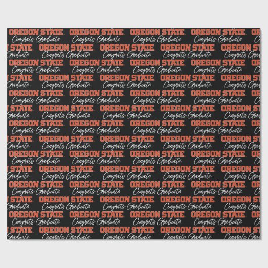 Oregon Staat Geschenkpapier (Flach)