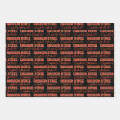 Oregon Staat Geschenkpapier Set (Vorderseite)