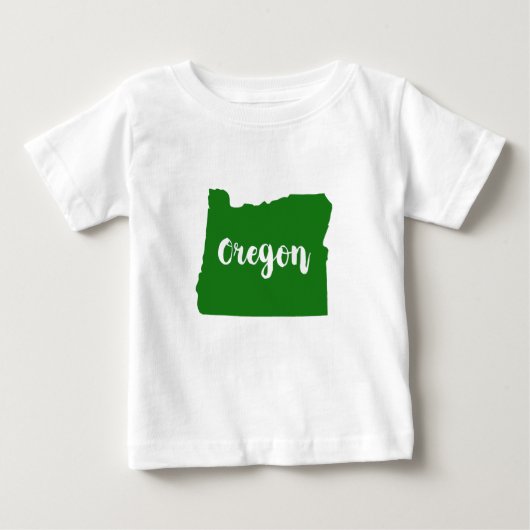 Oregon Staat Green Baby T-shirt (Vorderseite)