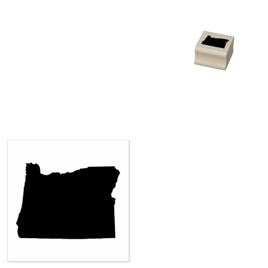Oregon Staat Gummistempel (Stempel)