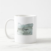 Oregon Staat Illustration Kaffeetasse (Links)