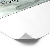 Oregon Staat Illustration Poster (Ecke)