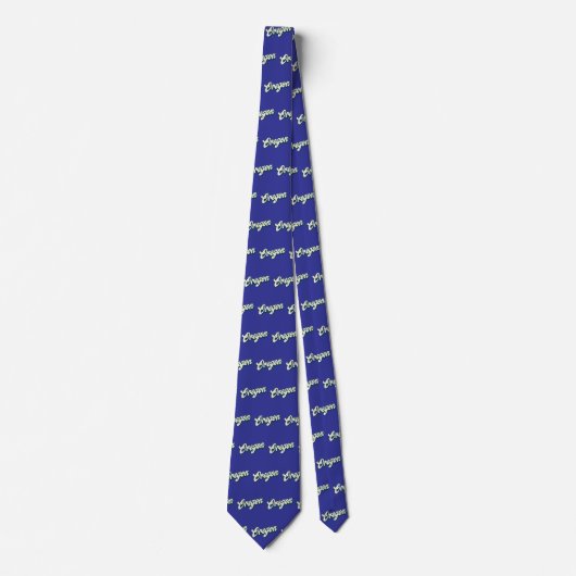 Oregon Staat Neck Tie Krawatte (Vorderseite)