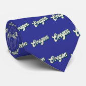 Oregon Staat Neck Tie Krawatte (Gerollt)