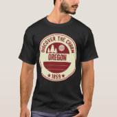 Oregon Staat - Pacific Northwest Gift T-Shirt (Vorderseite)