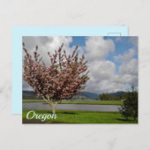 Oregon Staat Postkarte (Vorne/Hinten)