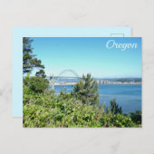 Oregon Staat Postkarte (Vorne/Hinten)
