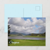 Oregon Staat Postkarte (Vorne/Hinten)