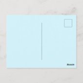 Oregon Staat Postkarte (Rückseite)