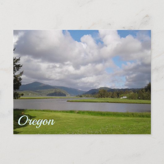Oregon Staat Postkarte (Vorderseite)