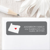 OREGON STAAT | Rücksendekennzeichen verschieben (Insitu)