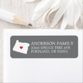 OREGON STAAT | Rücksendekennzeichen verschieben (Insitu)