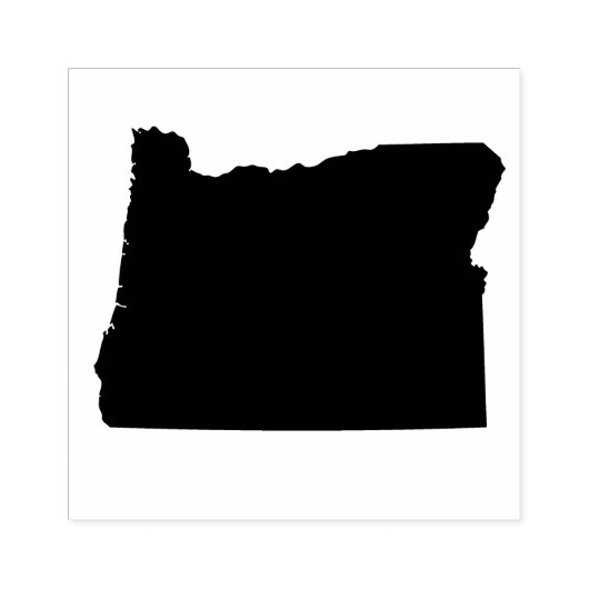 Oregon Staat Solid Rubber Art Briefmarke Gummistempel (Prägung)