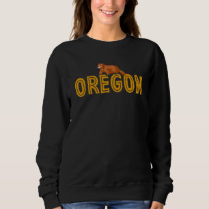 Oregon Staat Uni Sportfächer Biber Sweatshirt