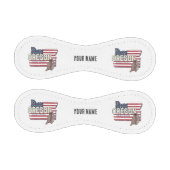 Oregon Staat United Staaten Retro Map USA Souvenir Baseball (Paneele)