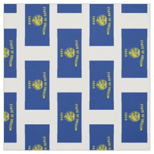 Oregon-Staats-Flagge Stoff