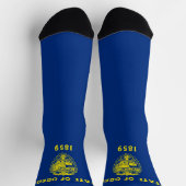 Oregon Staatsflagge Socken (Oben)