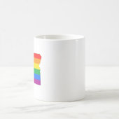 Oregon Staatsstolz LGBTQ Progress Prix Kaffeetasse (Mittel)