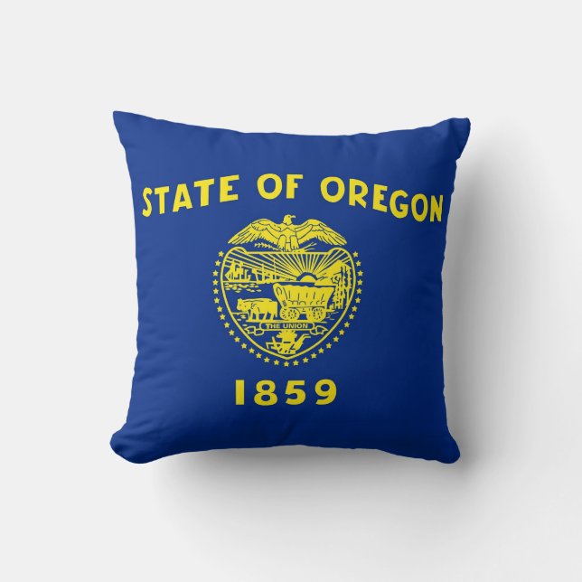 Oregon State Flag American MoJo Pillow Kissen (Vorderseite)