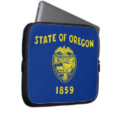 Oregon State Flag Laptop Sleeve (Vorne Rechts)
