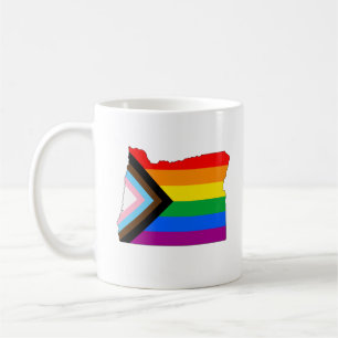 Oregon State Stolz LGBTQ Progress Stolz Kaffeetasse