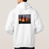Oregon Sunrise Hoodie Sweatshirt (Rückseite)