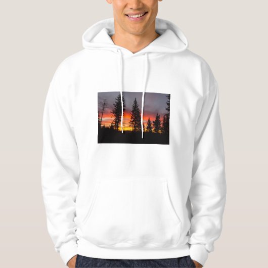 Oregon Sunrise Hoodie Sweatshirt (Vorderseite)
