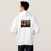 Oregon Sunrise Hoodie Sweatshirt (Schwarz voll)