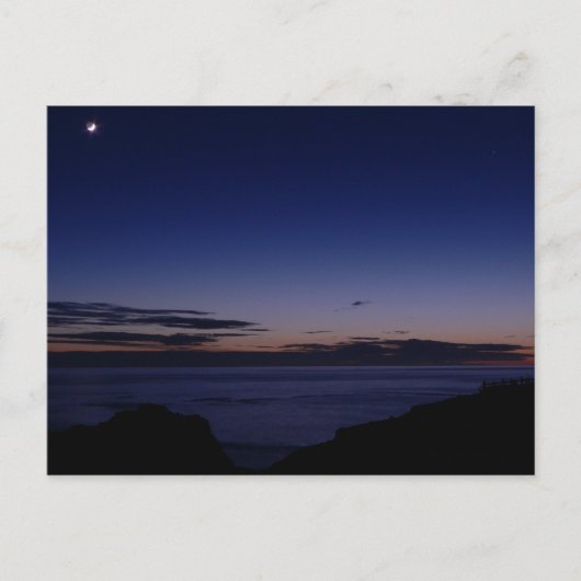 Oregon Sunset Postcard Postkarte (Vorderseite)