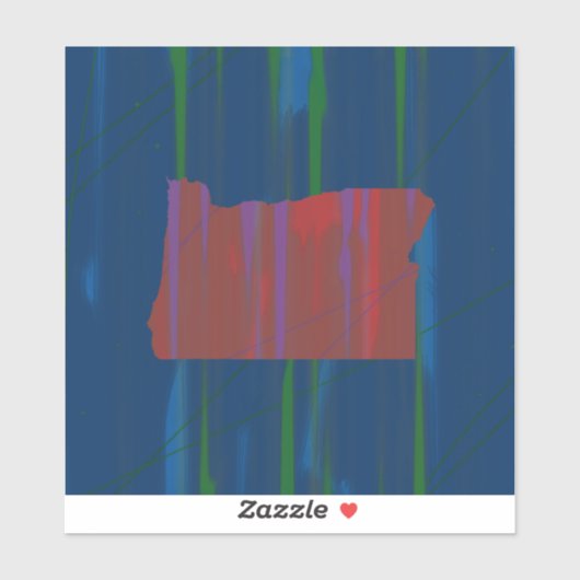 Oregon Supper Decal Aufkleber (Blatt)