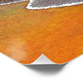 Oregon Surfer Glänzendes Poster (Ecke)