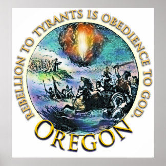Oregon-Tee-Party-Plakate Poster