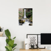 Oregon, Toketee Falls und Basaltfelsen Poster (Heimbüro)