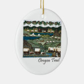 Oregon Trail Keramik Ornament (Rechts)