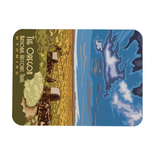Oregon Trail Magnet (Horizontal)