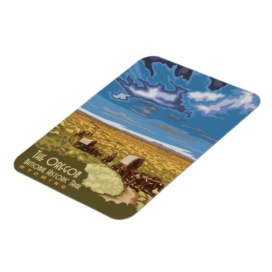 Oregon Trail Magnet (Linke Seite)