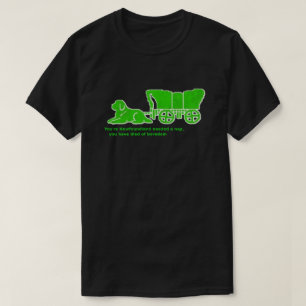 Oregon Trail Neufundländer langweilige Art T-Shirt