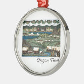 Oregon Trail Ornament Aus Metall (Links)