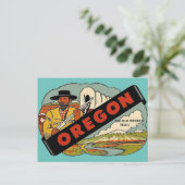 Oregon Trail Postcard Postkarte (Stehend Vorderseite)