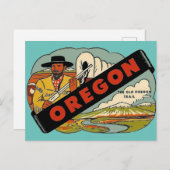 Oregon Trail Postcard Postkarte (Vorne/Hinten)
