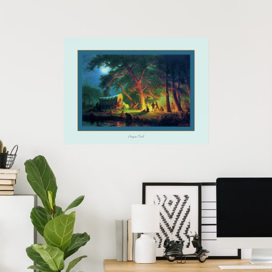 Oregon Trail Poster (Heimbüro)